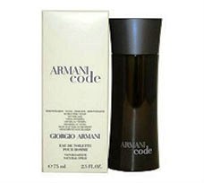 Armani Code Men 2.5 Oz. EDT - TESTER